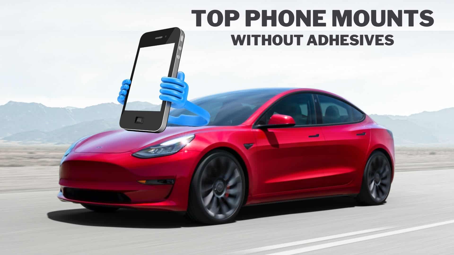 top phone mounts for Tesla