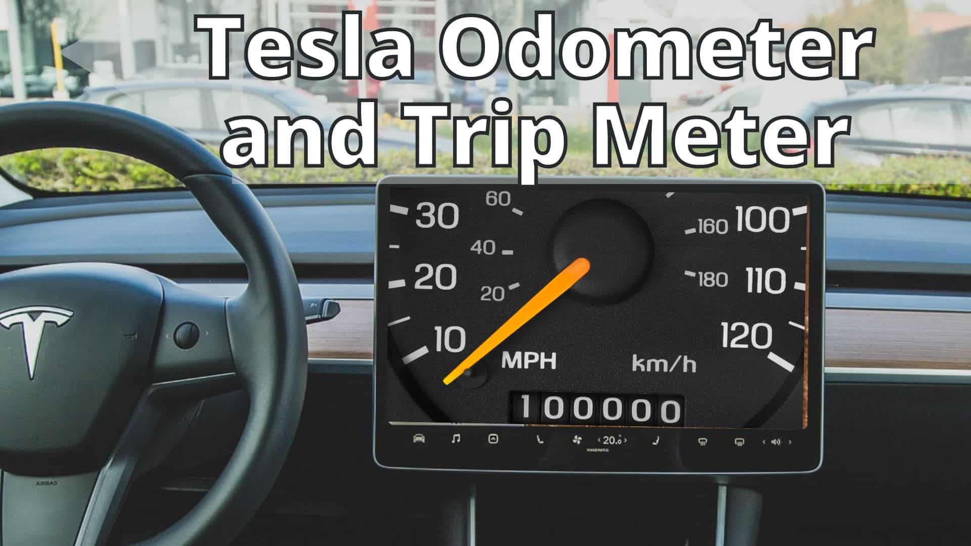 Tesla Odometer and Trip Meter Track More than Your Miles