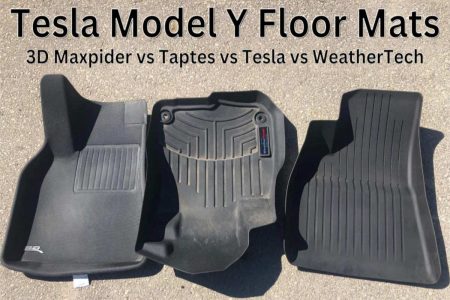 테슬라 모델 Y 바닥 매트 : 3D MAXPIDER vs TAPTES vs TESLA