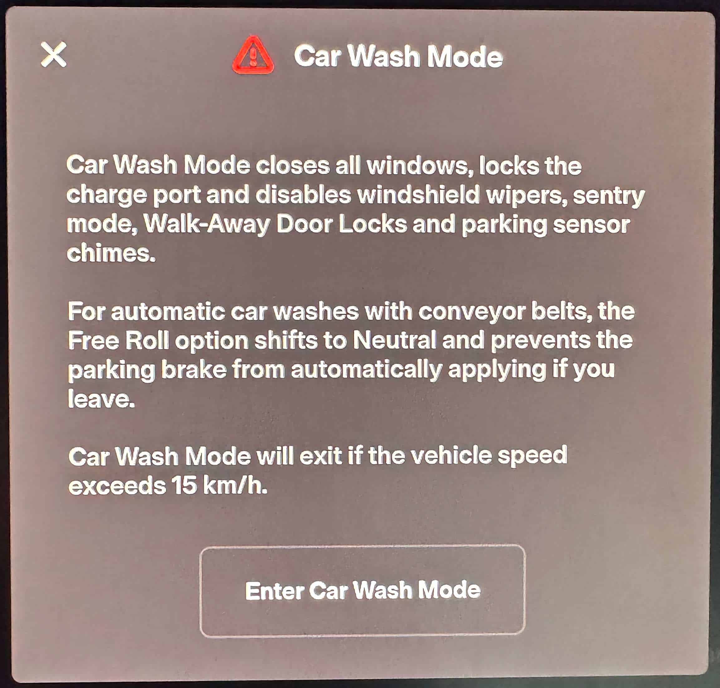 Tesla 'Car Wash Mode' and Everything it Does