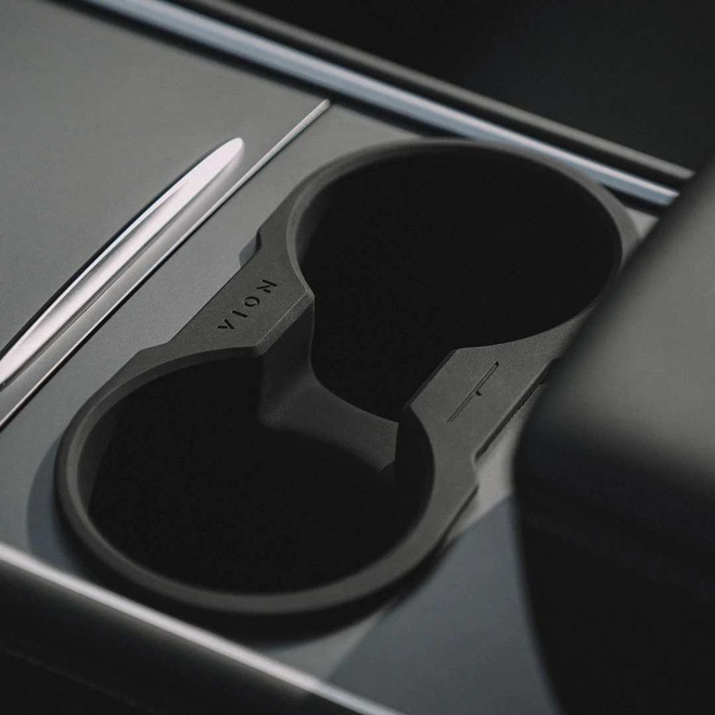 plastic cup insert holder for Tesla